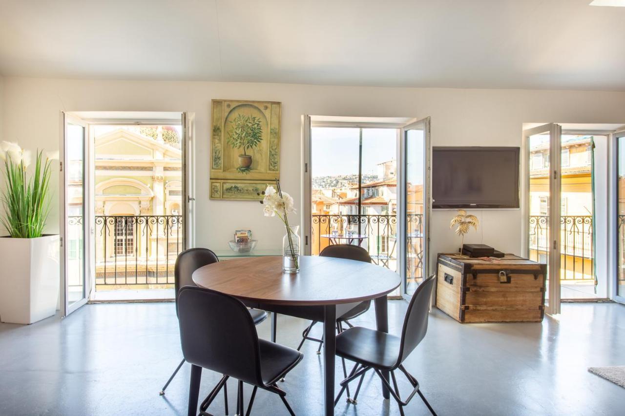 Ross 5- F2, Lumineux, Balcon, Loft, Clim, Vieux-Nice Exterior photo