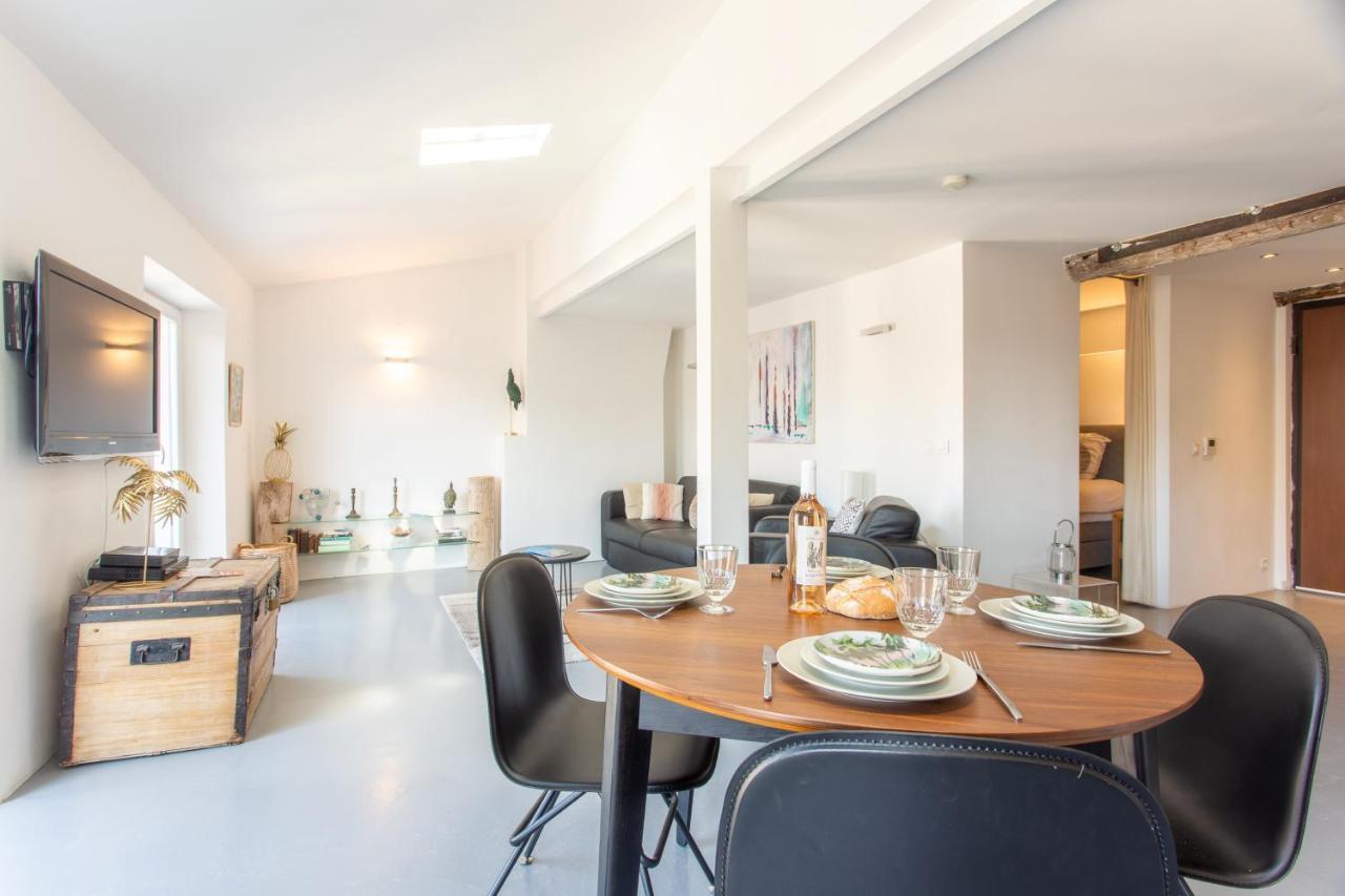 Ross 5- F2, Lumineux, Balcon, Loft, Clim, Vieux-Nice Exterior photo