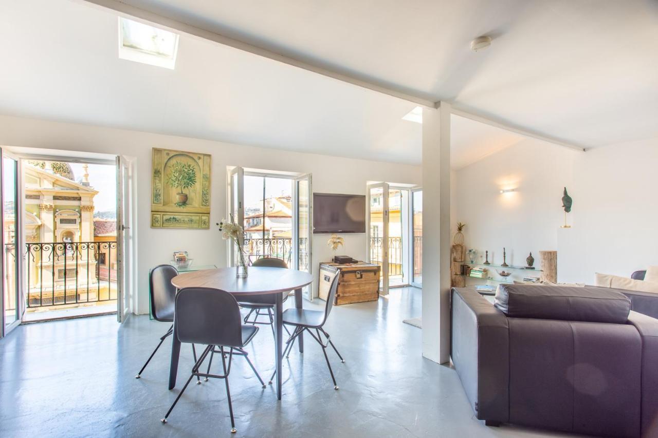 Ross 5- F2, Lumineux, Balcon, Loft, Clim, Vieux-Nice Exterior photo