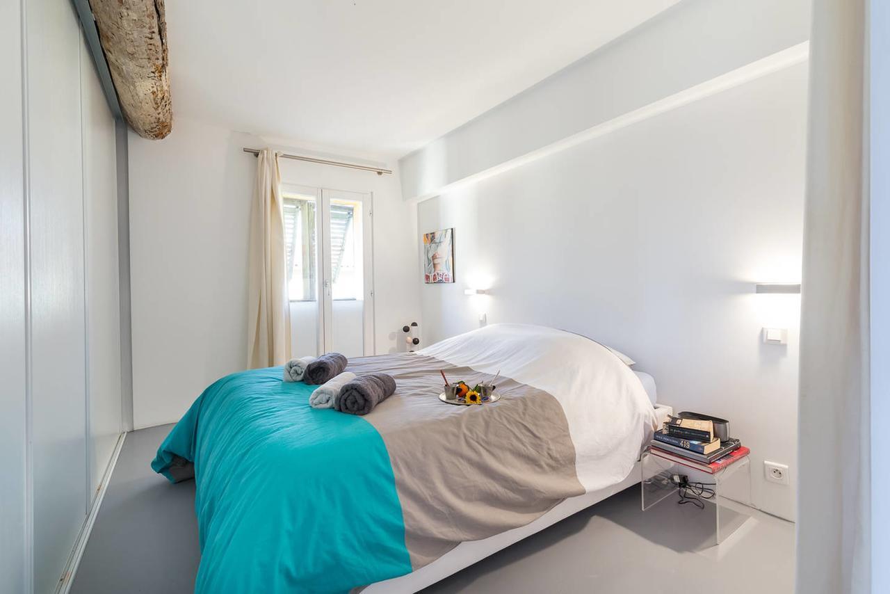 Ross 5- F2, Lumineux, Balcon, Loft, Clim, Vieux-Nice Exterior photo